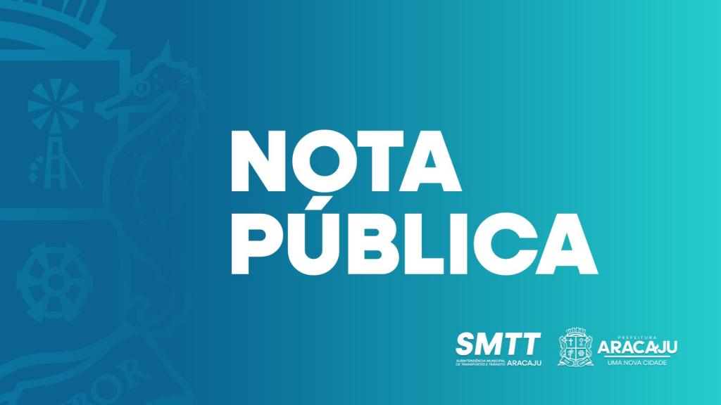 SMTT emite nota pública com esclarecimentos sobre os ônibus elétricos - SMTT Aracaju